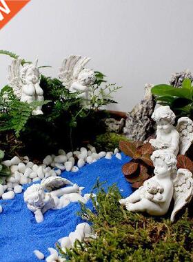 Decorative Stakes Miniature Statue for Patio Porch Lawn