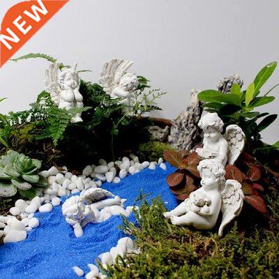 Decorative Stakes Miniature Statue for Patio Porch Lawn