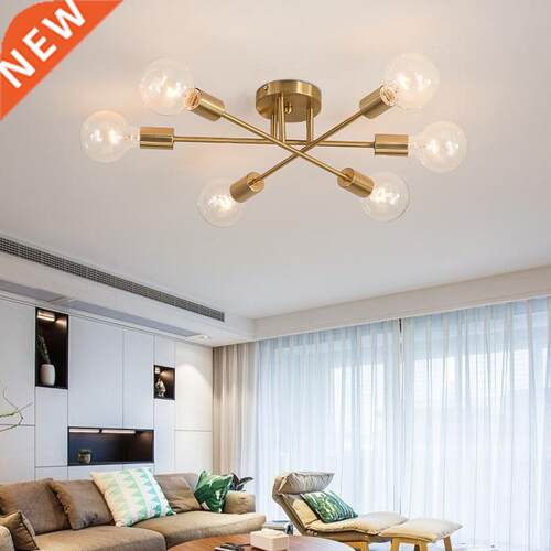 DARHYN Modern Chandelier Sputnik Lamps Semi-embedded Ceiling