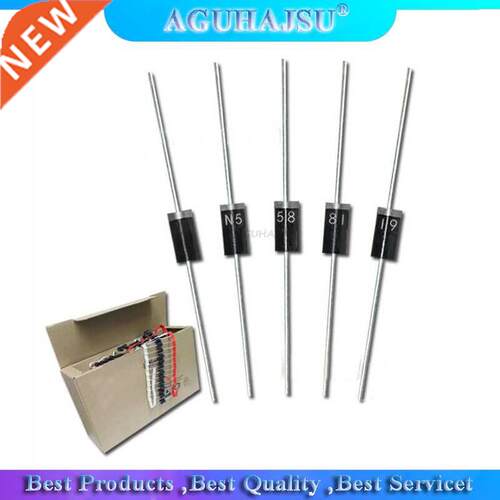 100PCS IN5819 DO-41 1A 40V SCHOTTKY DIODE 1N5819 New origin