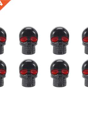 4 Pair Motorcycle Skull Number Plate Frame Screws Fitting Sc