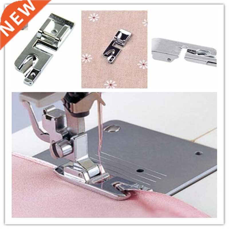 1Pcs Presser Foot Feet Narrow Rolled Hem Sewing Foot Presser 纺织面料/辅料/配套 面料/布类 原图主图