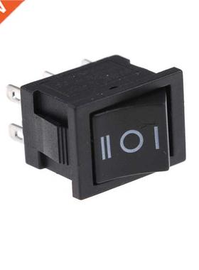 5pcs ON/OFF KCD2 203 6P Boat Rocker Switch 6A/250VAC 10A/125