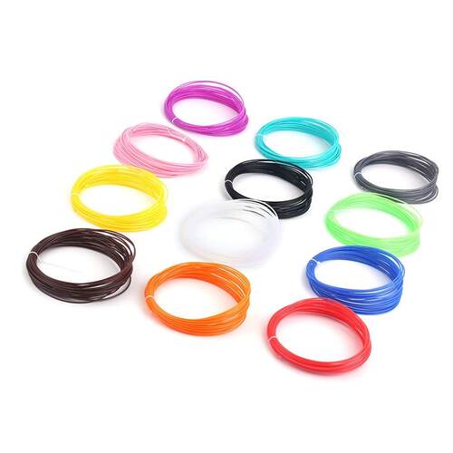 12 Color Universal ABS 3D Printer Filament 1.75MM Pack Of Fi