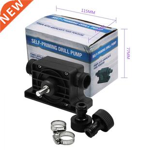 Portable Electrc Drll Water Pump Self Prmng Transfer