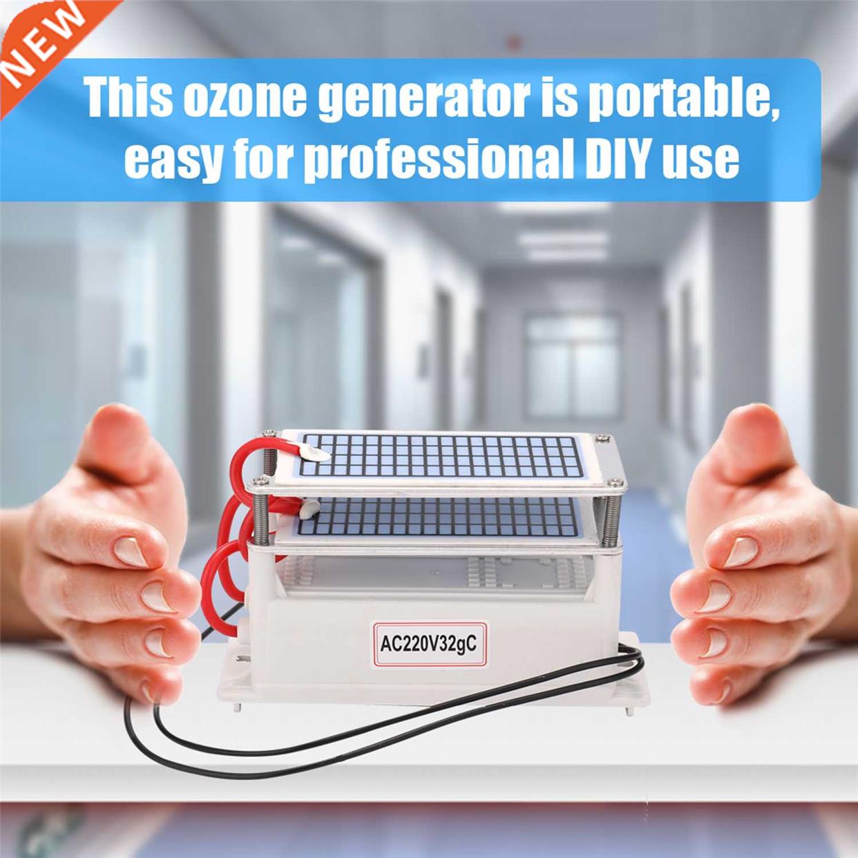Portable 32g/h Ozone Generator Formaldehyde Remove Machine A