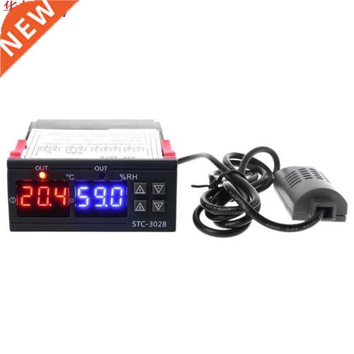 Digital Temperature & Humidity Controller Thermostat &am