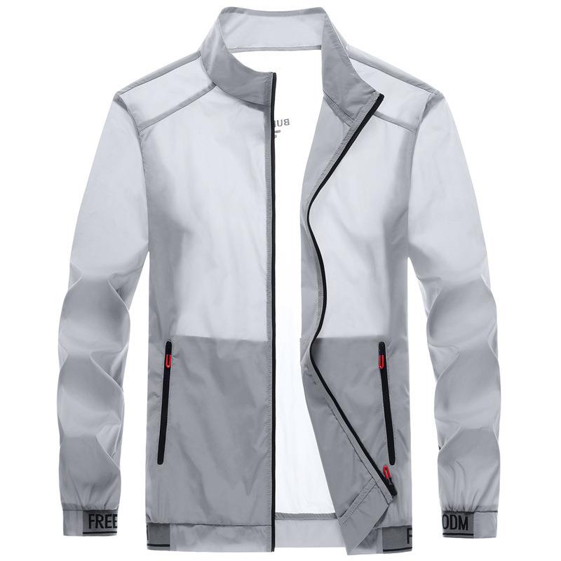 2022 Men's Summer Ultra-Light Hood Jacket Thin Windbreaker F