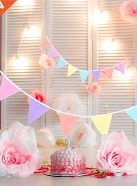 10 M Bunting Br, Fabric Flag Br Multicolor