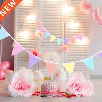 10 M Bunting Br, Fabric Flag Br Multicolor