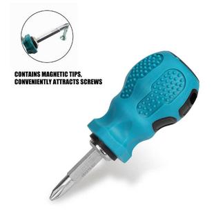 Dual Purpose Screwdriver Short Shank Cross Slot Bits Screwdr
