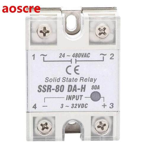 -Solid State Relay DC-AC SSR with Non-Contact Switch High Qu