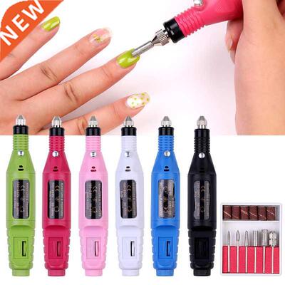 Professional USB Nail Drill Machine Electric Nail Files Bits