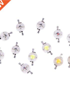 10pcs/lot 1W High-Power LED lamp Bulb Diodes Highlighting