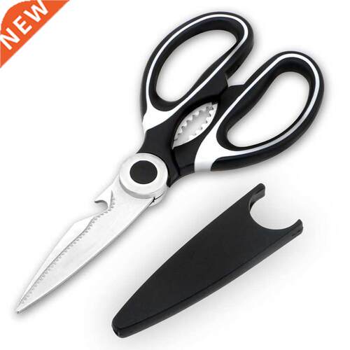 Multifunction Kitchen Shears Heavy Sharp Scissors Nut Cracke