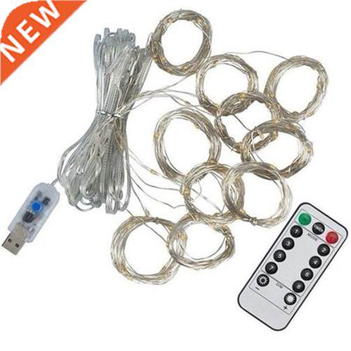 2022 Christmas Curtain Light Garland Merry Christmas