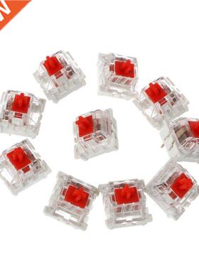 10Pcs 3 Pin Mechanical Keyboard Switch Blue Replacement For