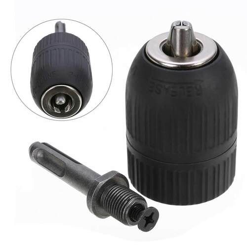 Self Locking Self Tightening Adapter Fit For Drill Clamp 2-1