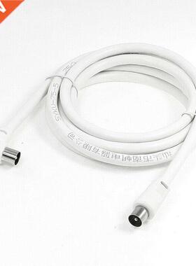 1pc 1m 1.5m 2m RF Single Coax Cable TV RF Cable RCA Coaxial