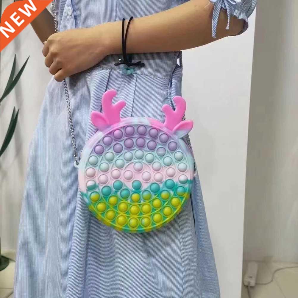 New Arrival Silicon Purse Push Bubble Simple Dimple Fidget M