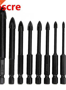 DIY Woodworking Tools 8PCS High Carbon Steel Hex Shank Cross