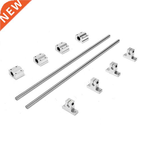 10pcs 400mm Linear Rail Sht + SCS8UU Linear earing locks