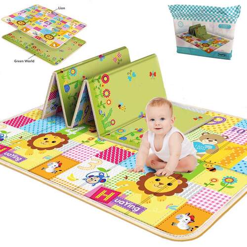 180x100 Foldable Baby Play Mat Educational Children's Carpet