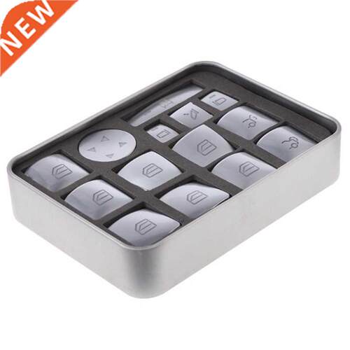 Car Window Glass Lift Button Sticker For Mercedes Benz B C E