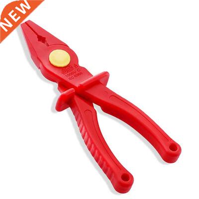 VDE Resistant Plastic Flat Nose Pliers Used for Clamping Win