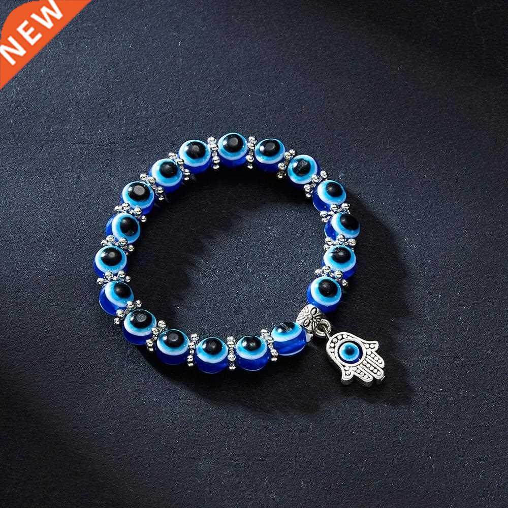 Turkish Lucky Evil Eye Bracelets Blue Evil Eye Bead Bracelet