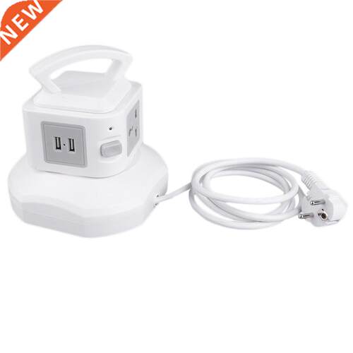 PC+ABS Smart Anti-Thunder Overload Protector 3-Outlet with