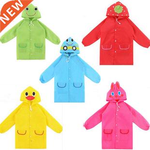 1pcs Cartoon Animal Style Waterproof Kids Raincoat For child