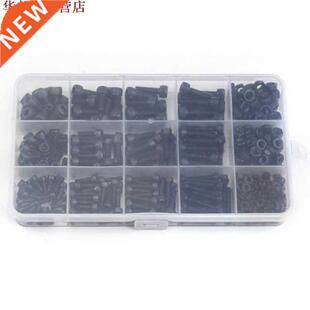 Noir en acier au carbone cylindre colonne hexagonale hexagon