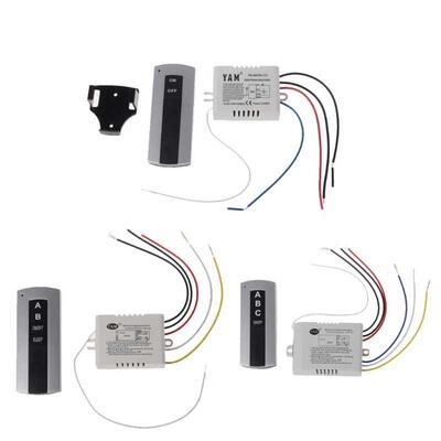 Wireless 1 Channel ON/OFF Lamp Remote Control Switch Receive