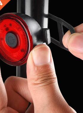 Bicycle Taillight Multi Lighting Modes Battery Type Led Bike