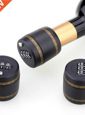 Plastic Bottle Password Lock Combination Lock Wine Stopper V