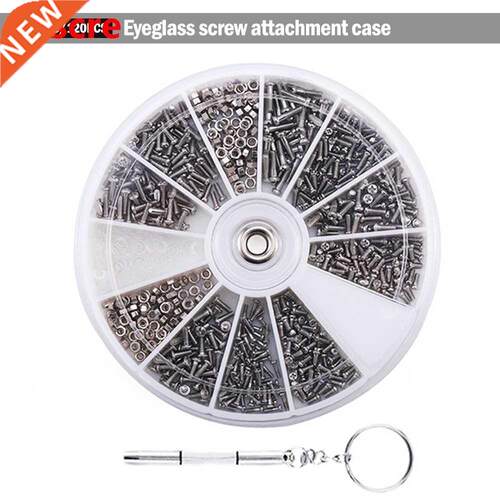 1Box 12 Kinds of Small Screws Nuts Assortment Kit M1 M1.2 M1