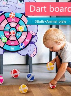 Children Target Sticky Ball Throw Dartboard Sports Kids Educ
