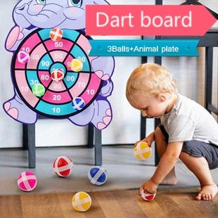 Children Target Sticky Ball Throw Dartboard Sports Kids Educ