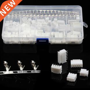 350PCS XH-2.54mm Terminals Connectors Set 2-6Pin Male&Fe