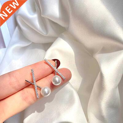 European And American Fashion Exquisite Basic Cross Geometry