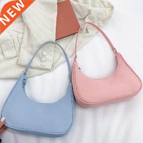 Solid Color Shoulder ag Purse Women Underarm Hoos ag