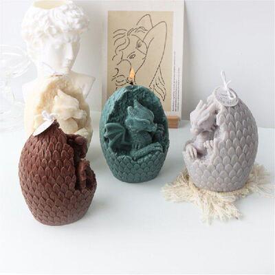 Animal Dragon Candle Mold Silicone Handmade Desktop