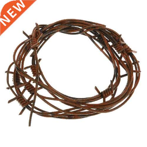 Hens Party Wicked Brown Fake Plastic Barb Wire Halloween