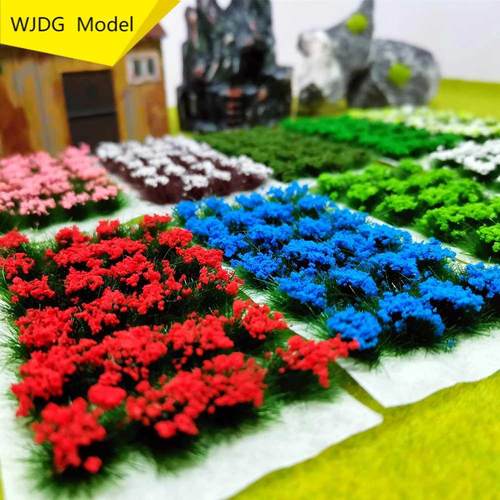 DIY Miniature Garden Decor Durable Static Scenery Model Land