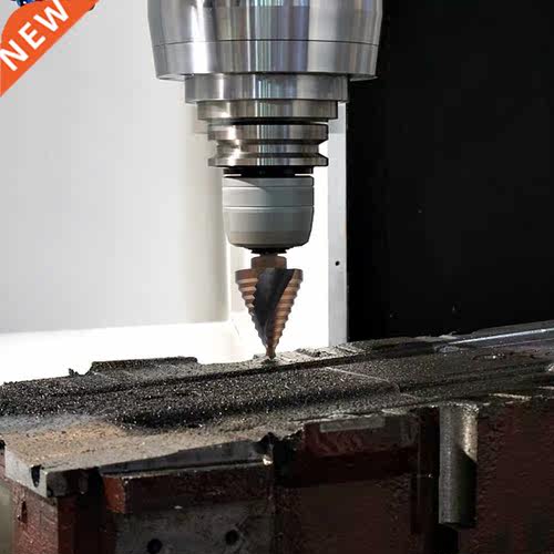 HSS Step Drill Bits Quick Change Two-Flute Spiral Grooved Dr