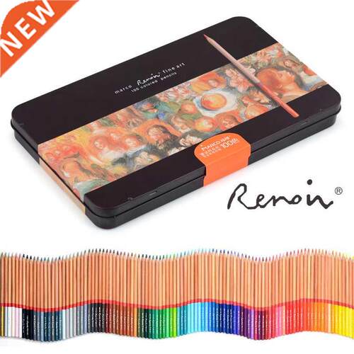 Renoir 48/72/100/120 watercolor and oil-color pencil for han