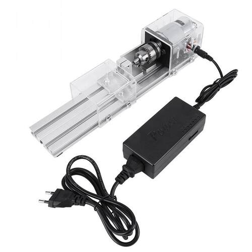 Mini DIY Lathe Beads Polisher Machine Woodworking Grinding C