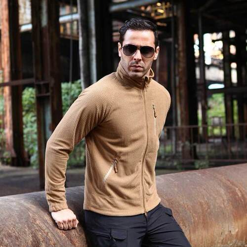 Tactical Military Warm Fleece Hiking Camping Jackets Man Spr
