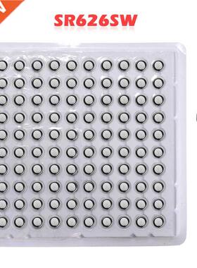 Mayitr 100pcs AG4 Button Watches Battery 77 LR626 1.55V Alk